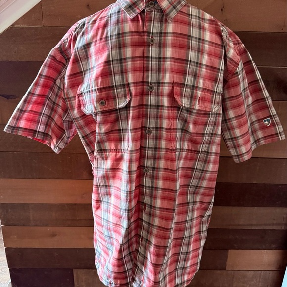 Kuhl Other - Kuhl Men's Red Plaid Short Sleeve Shirt